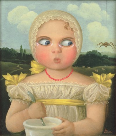 Little Miss Muffet by Rex Whistler